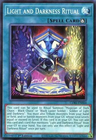 Ritual da Luz e das Trevas de Origens do Caos (Yu-Gi-Oh)