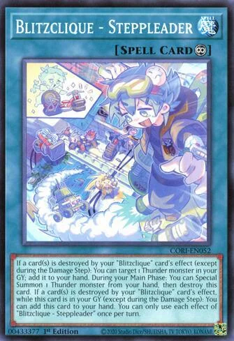 Blitzclique - Líder Escalonado de Origens do Caos (Yu-Gi-Oh)