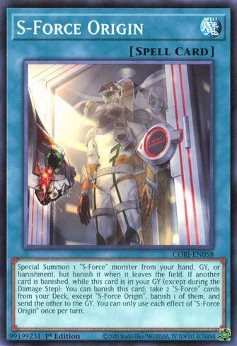 Origem da Força-S de Origens do Caos (Yu-Gi-Oh)
