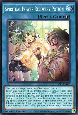 Poção de Recuperação de Poder Espiritual de Origens do Caos (Yu-Gi-Oh)