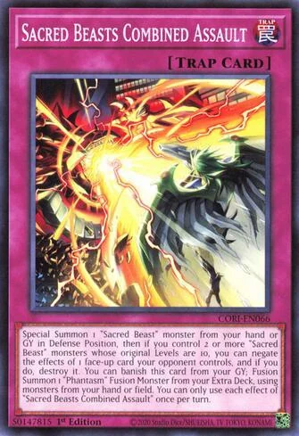 Ataque Combinado das Bestas Sagradas de Origens do Caos (Yu-Gi-Oh)
