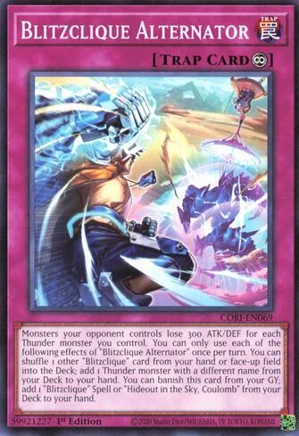 Alternador Blitzclique de Origens do Caos (Yu-Gi-Oh)
