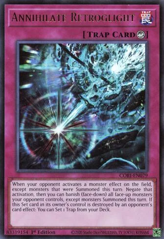 Aniquilar Luz Retrógrada de Origens do Caos (Yu-Gi-Oh)