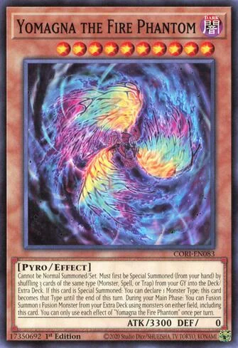 Yomagna, o Fantasma do Fogo de Origens do Caos (Yu-Gi-Oh)