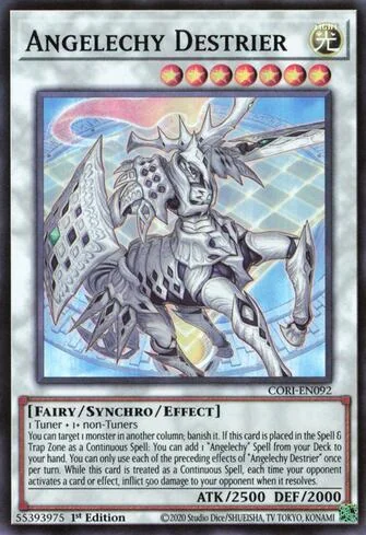 Destrier de Anjoléquia de Origens do Caos (Yu-Gi-Oh)