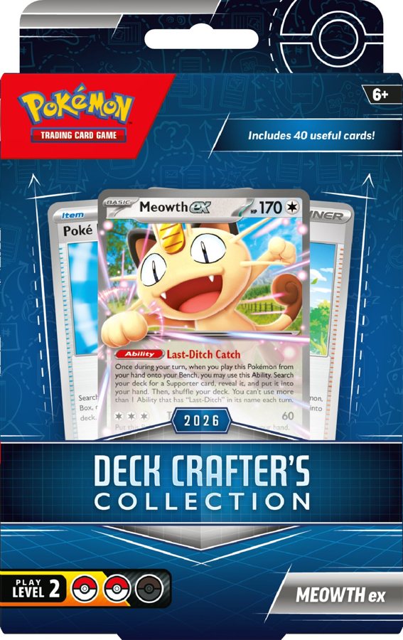 Caixa do Deck Crafter's Collection do Pokémon TCG
