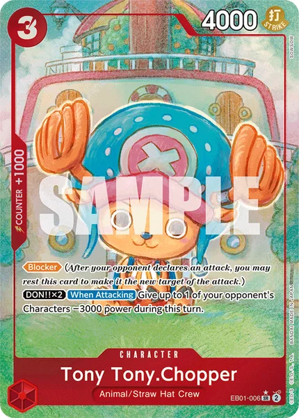 Tony Tony.Chopper EB01-006_p1 One Piece Card Game EB-01