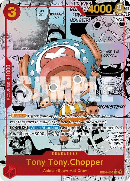 Tony Tony.Chopper EB01-006_p2 One Piece Card Game EB-01