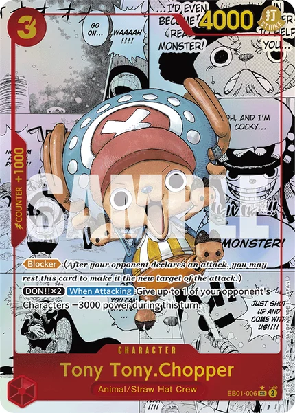 Tony Tony.Chopper EB01-006_r1 One Piece Card Game PRB-01