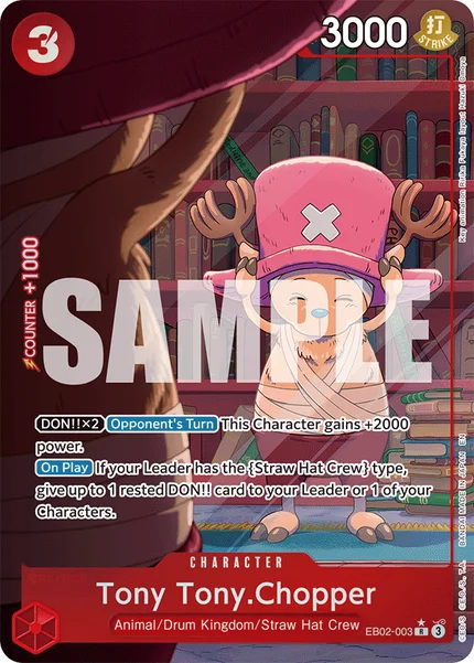 Tony Tony.Chopper EB02-003_p1 One Piece Card Game EB-02