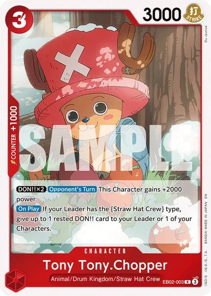 Tony Tony.Chopper EB02-003 One Piece Card Game EB-02