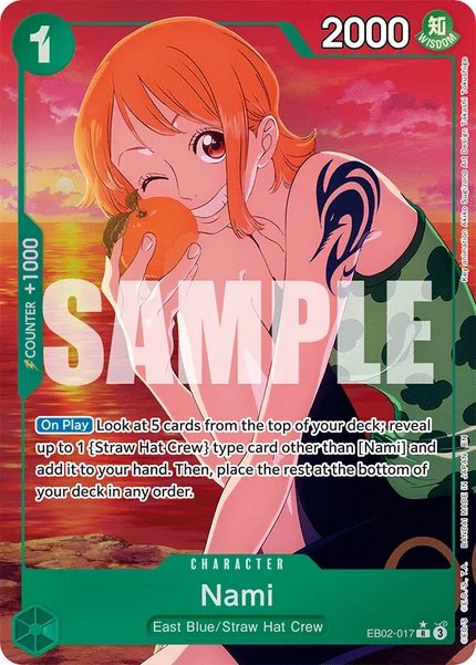 Nami EB02-017_p1 One Piece Card Game EB-02