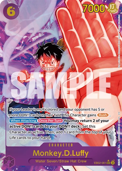 Monkey.D.Luffy EB02-061_p1 One Piece Card Game EB-02