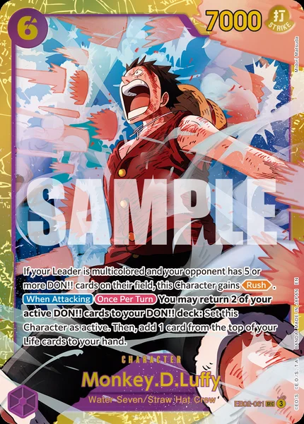 Monkey.D.Luffy EB02-061_r1 One Piece Card Game PRB-02