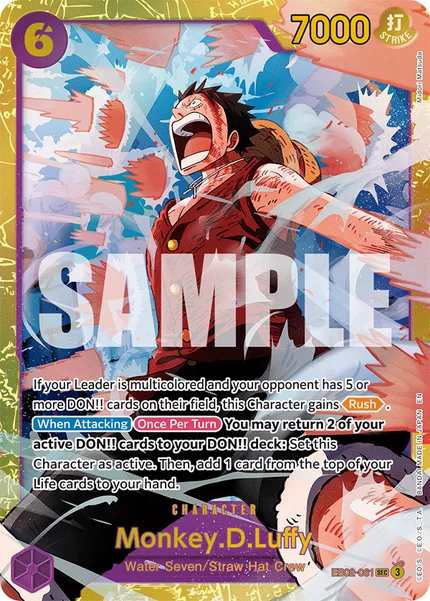 Monkey.D.Luffy EB02-061 One Piece Card Game EB-02