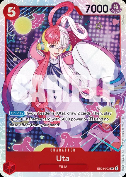 Uta EB03-003 One Piece Card Game EB-03