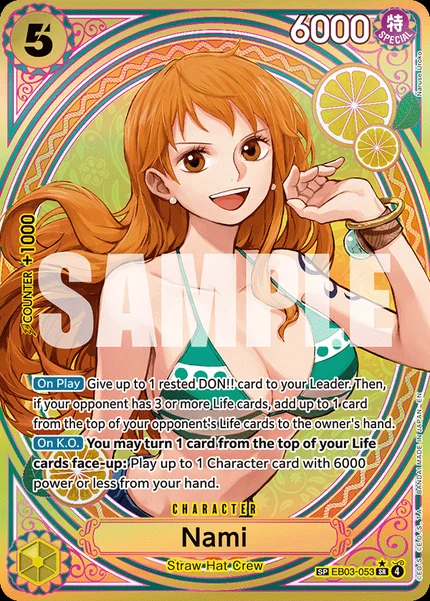 Nami EB03-053_p2 One Piece Card Game EB-03