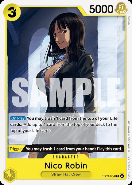 Nico Robin EB03-054 One Piece Card Game EB-03