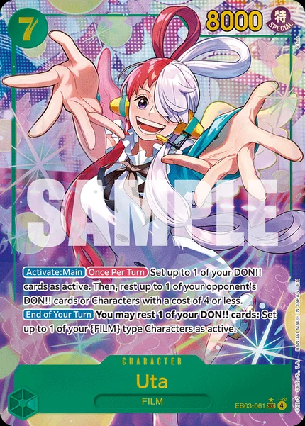 Uta EB03-061_p1 One Piece Card Game EB-03