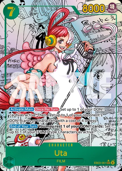Uta EB03-061_p2 One Piece Card Game EB-03