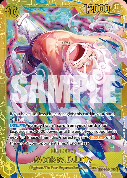 Monkey.D.Luffy EB04-061 One Piece Card Game OP15-EB04