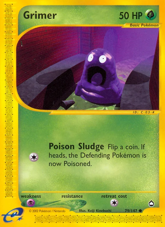 Carta Grimer Aquapolis 79/147