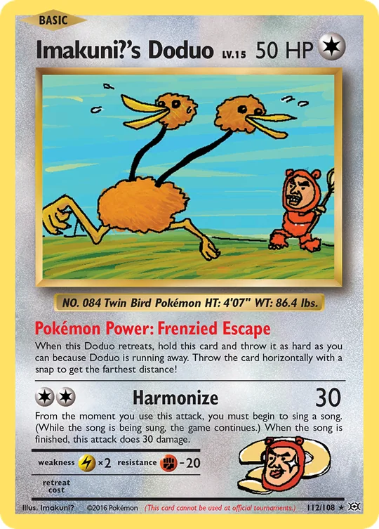 Carta Imakuni?'s Doduo Evolutions 112/108