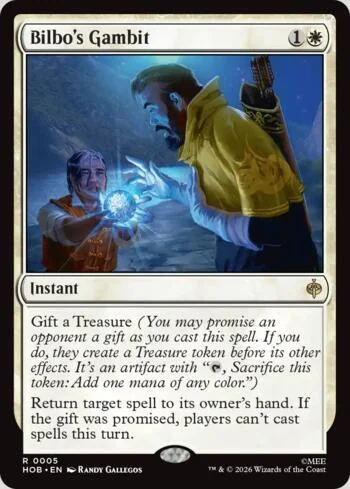 Bilbo's Gambit 005/193 de O Hobbit (Magic)