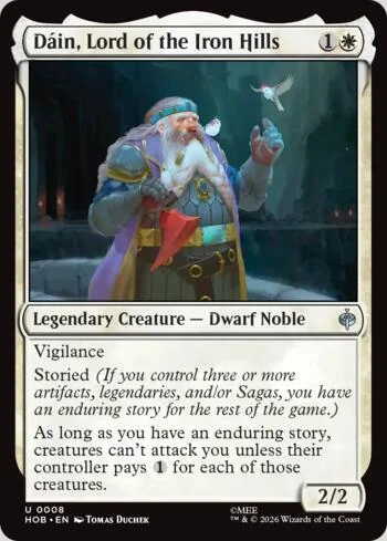 Dáin, Lord of the Iron Hills 008/193 de O Hobbit (Magic)