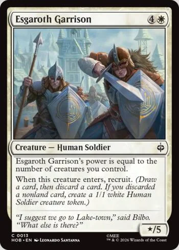 Esgaroth Garrison 013/193 de O Hobbit (Magic)