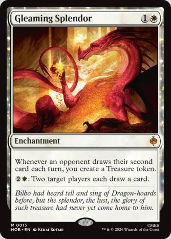 Gleaming Splendor 015/193 de O Hobbit (Magic)