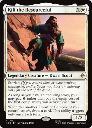 Kíli the Resourceful 017/193 de O Hobbit (Magic)