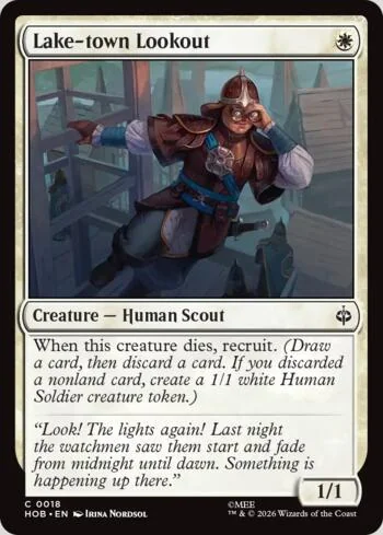 Lake-town Lookout 018/193 de O Hobbit (Magic)