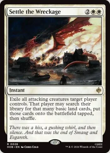 Settle the Wreckage 026/193 de O Hobbit (Magic)