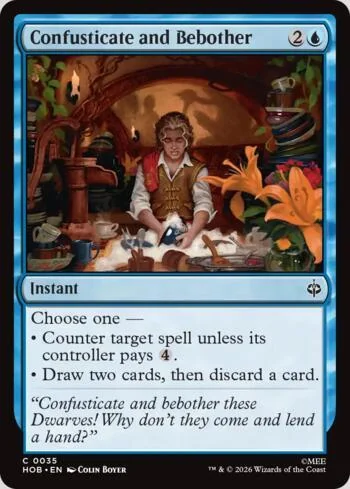 Confusticate and Bebother 035/193 de O Hobbit (Magic)