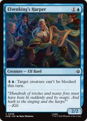 Elvenking's Harper 038/193 de O Hobbit (Magic)