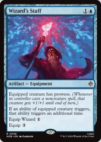 Wizard's Staff 059/193 de O Hobbit (Magic)