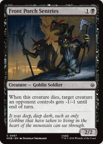 Front Porch Sentries 067/193 de O Hobbit (Magic)
