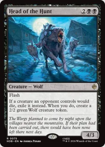 Head of the Hunt 075/193 de O Hobbit (Magic)