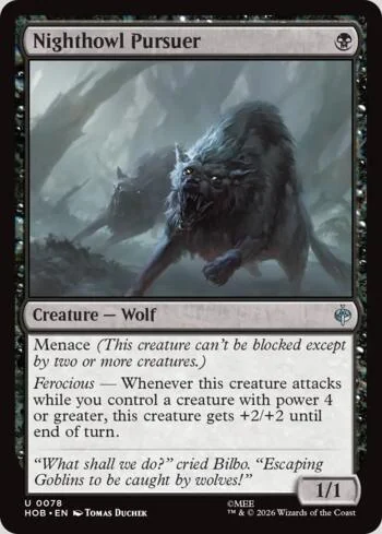 Nighthowl Pursuer 078/193 de O Hobbit (Magic)