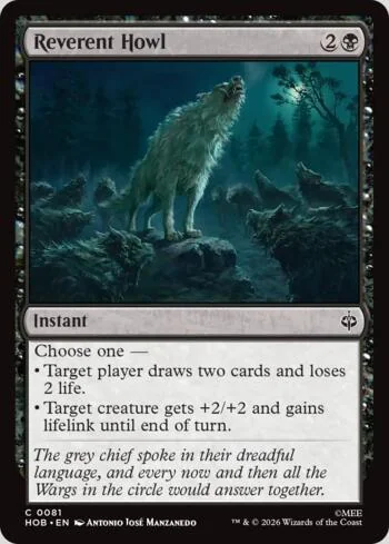 Reverent Howl 081/193 de O Hobbit (Magic)