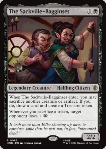 The Sackville-Bagginses 083/193 de O Hobbit (Magic)
