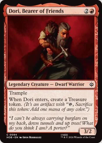 Dori, Bearer of Friends 094/193 de O Hobbit (Magic)