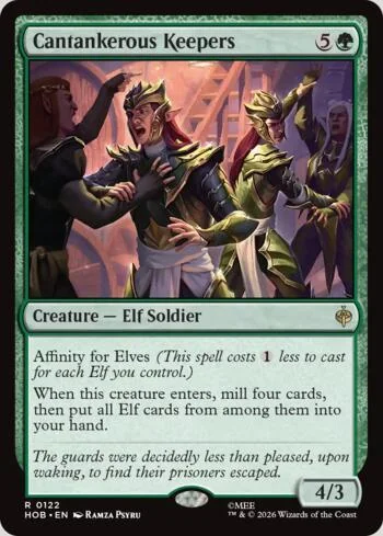 Cantankerous Keepers 122/193 de O Hobbit (Magic)