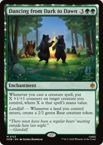 Dancing from Dark to Dawn 123/193 de O Hobbit (Magic)