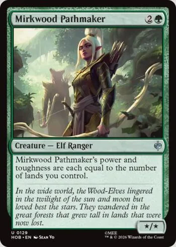 Mirkwood Pathmaker 129/193 de O Hobbit (Magic)