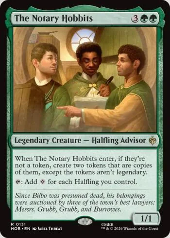 The Notary Hobbits 131/193 de O Hobbit (Magic)