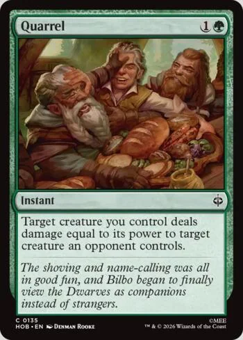 Quarrel 135/193 de O Hobbit (Magic)