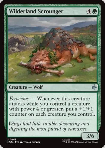 Wilderland Scrounger 141/193 de O Hobbit (Magic)