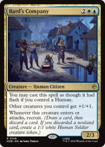 Bard's Company 146/193 de O Hobbit (Magic)